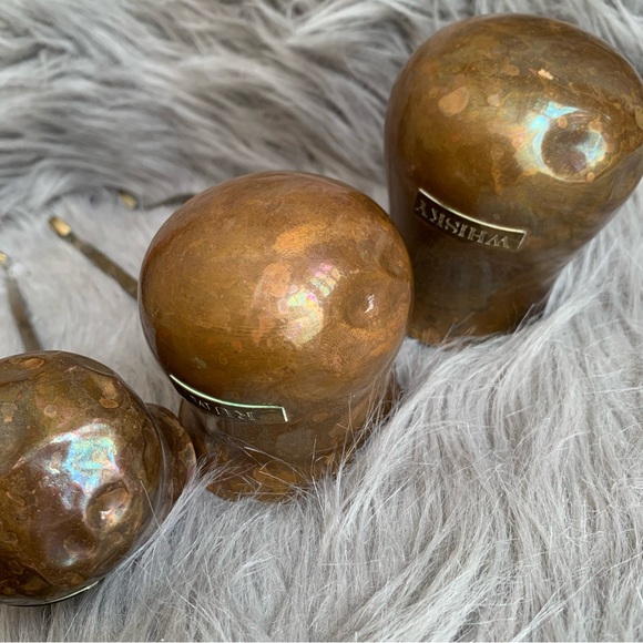 Antique Copper & Brass Spirit Measures - Picture 10 of 11